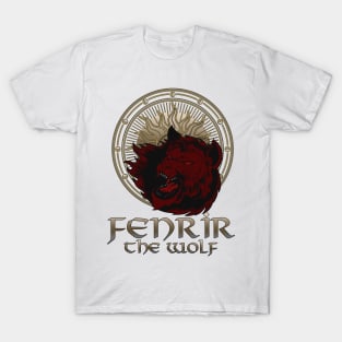 Fenrir the Wolf-A Viking Saga- Norse Mythology T-Shirt